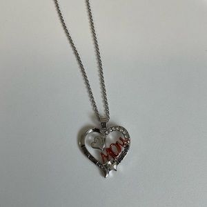 I love you forever Mom necklace
